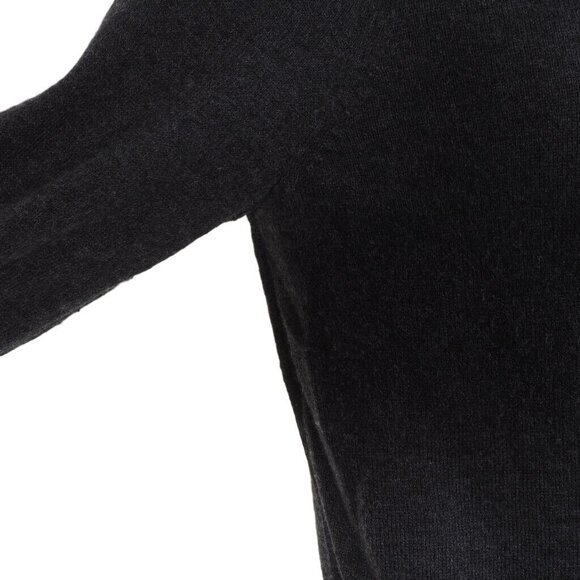 Loft Cardigan Women Small Gray Embossed Beads Stones Jeweled Long Sleeve - Picture 5 of 11